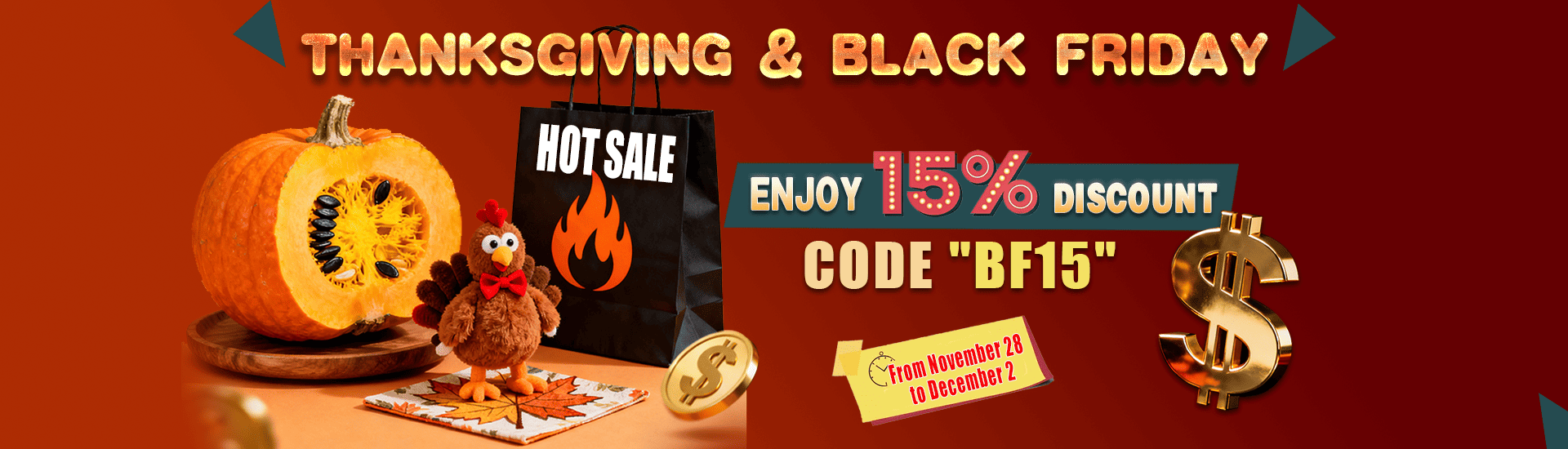 Thanksgiving Black Friday Sale