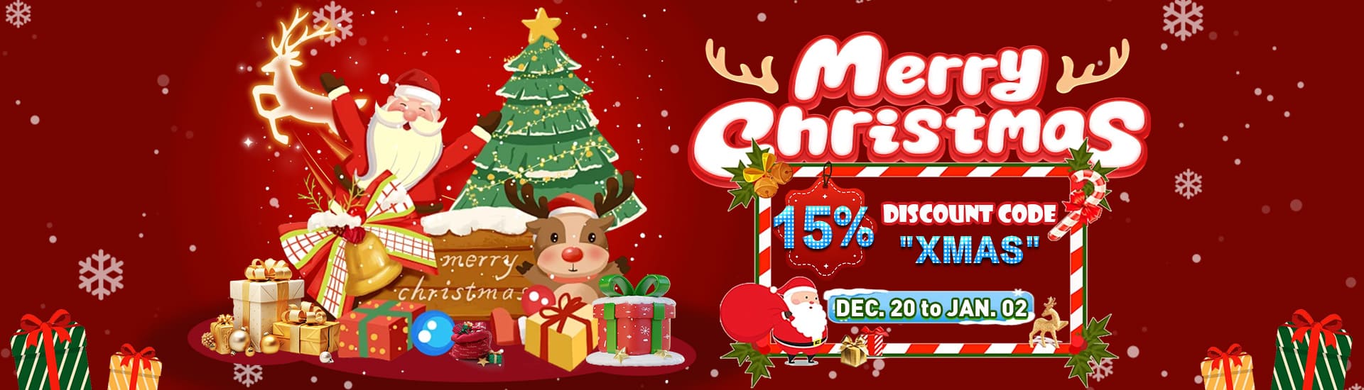 Merry Christmas promotion